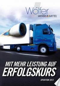 W&ouml;lfer Werbemittelkatalog