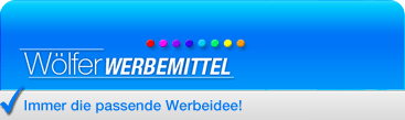 W&ouml;lfer Werbemittel